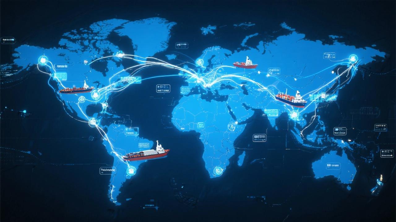 Glowing Map