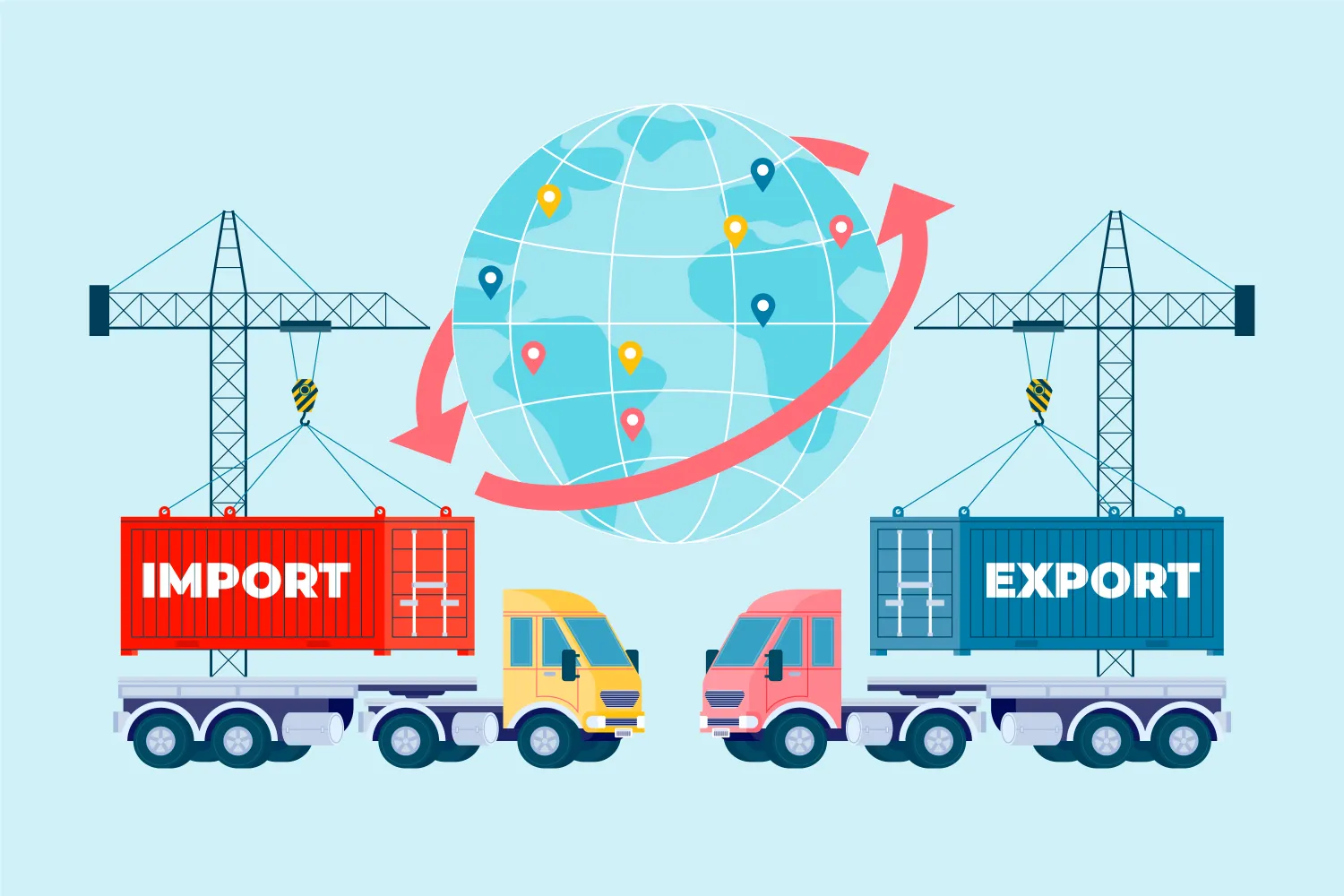 Important information to be kept handy before Export or Import