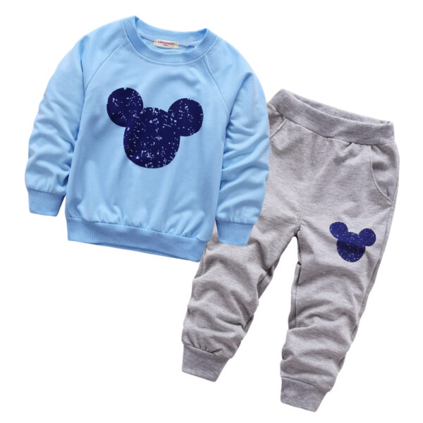 KIDS TRACKSUITS CARTON PRINTED WINTER SETS